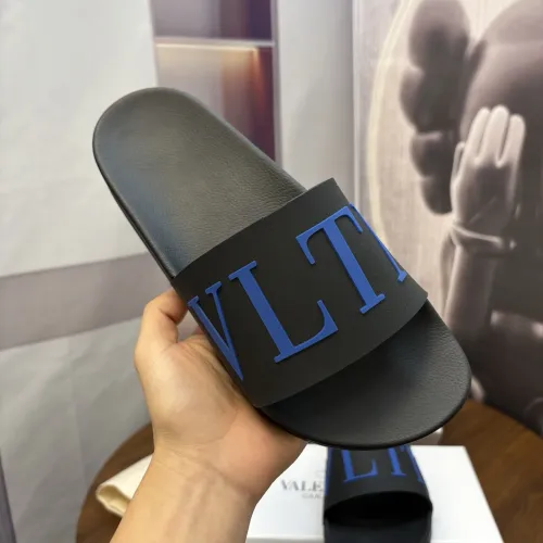 Replica Valentino Slippers For Men #1435199 $42.00 USD for Wholesale