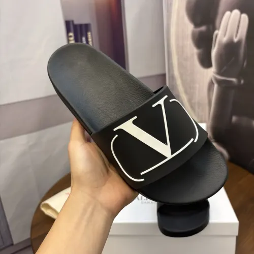 Replica Valentino Slippers For Men #1435202 $42.00 USD for Wholesale