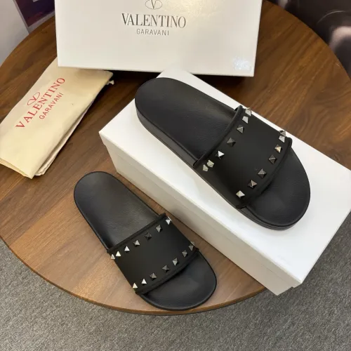 Replica Valentino Slippers For Men #1435203 $42.00 USD for Wholesale