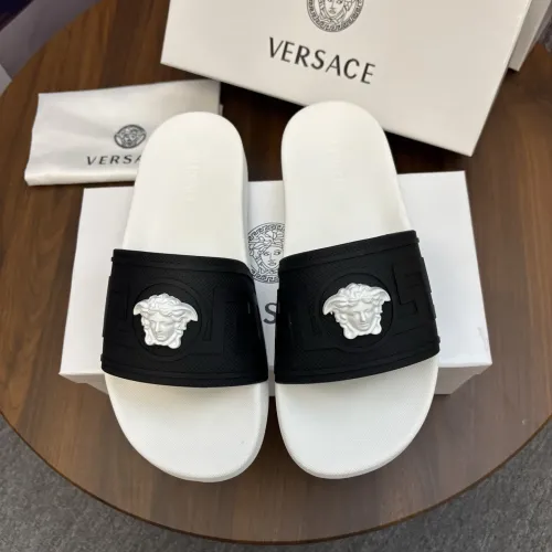 Wholesale Versace Slippers For Women #1435233 $42.00 USD, Wholesale Quality Replica Versace Slippers
