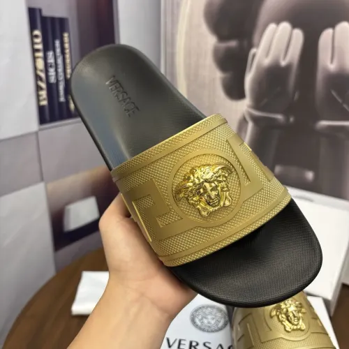 Replica Versace Slippers For Women #1435262 $42.00 USD for Wholesale