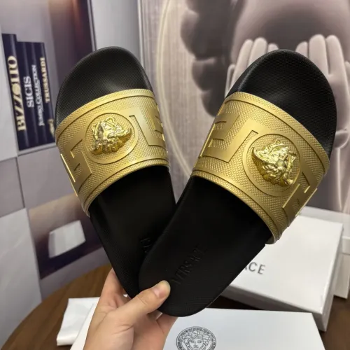 Replica Versace Slippers For Women #1435262 $42.00 USD for Wholesale