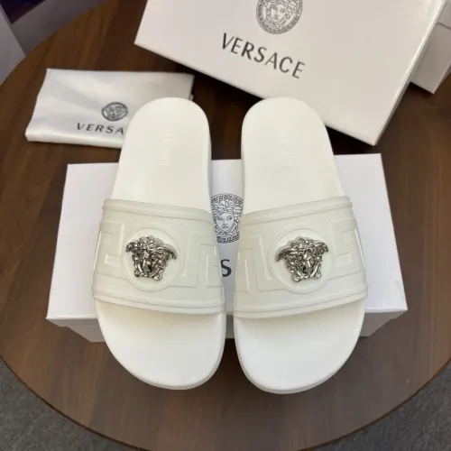 Wholesale Versace Slippers For Men #1435268 $42.00 USD, Wholesale Quality Replica Versace Slippers