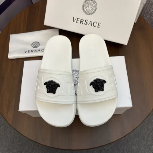 Wholesale Versace Slippers For Men #1435274 $42.00 USD, Wholesale Quality Replica Versace Slippers
