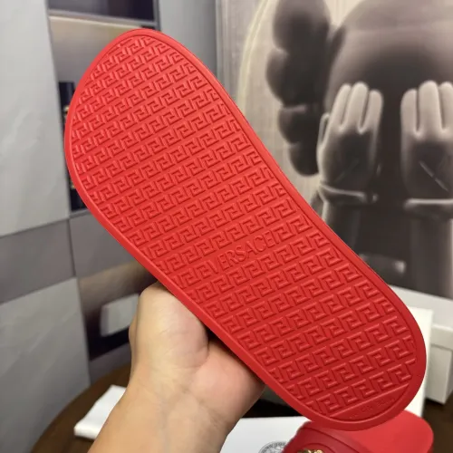 Replica Versace Slippers For Men #1435276 $42.00 USD for Wholesale