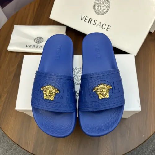 Wholesale Versace Slippers For Women #1435279 $42.00 USD, Wholesale Quality Replica Versace Slippers