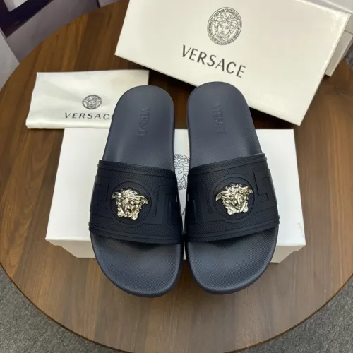 Wholesale Versace Slippers For Women #1435283 $42.00 USD, Wholesale Quality Replica Versace Slippers