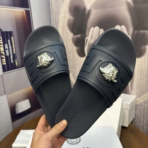 Replica Versace Slippers For Women #1435283 $42.00 USD for Wholesale