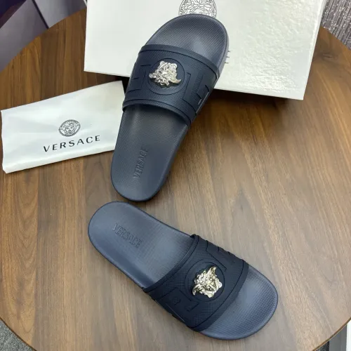 Replica Versace Slippers For Women #1435283 $42.00 USD for Wholesale
