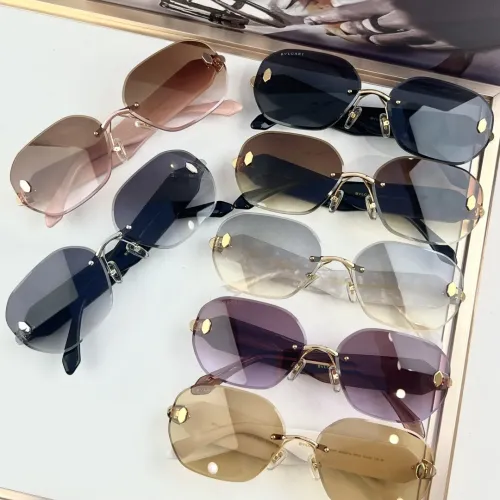 Replica Bvlgari AAA Quality Sunglasses #1435285 $60.00 USD for Wholesale