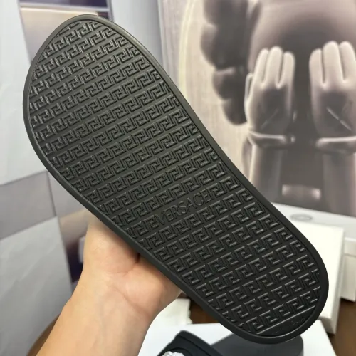 Replica Versace Slippers For Men #1435286 $42.00 USD for Wholesale