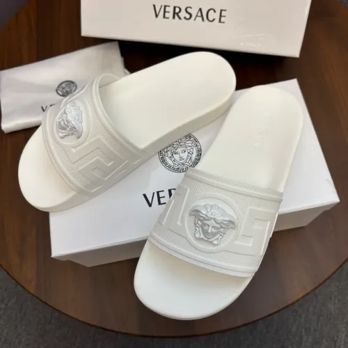 Replica Versace Slippers For Men #1435288 $42.00 USD for Wholesale