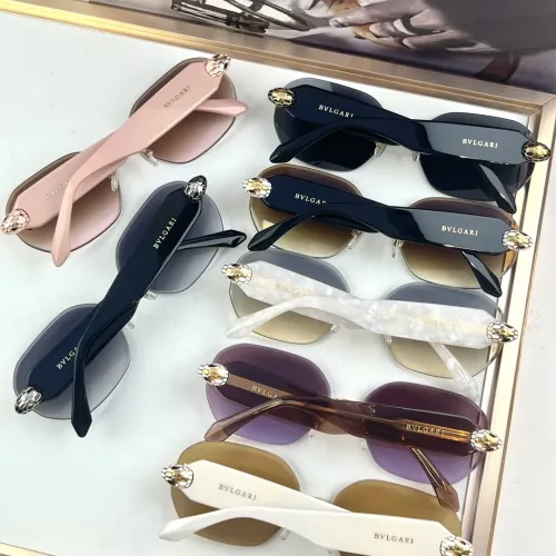 Replica Bvlgari AAA Quality Sunglasses #1435290 $60.00 USD for Wholesale