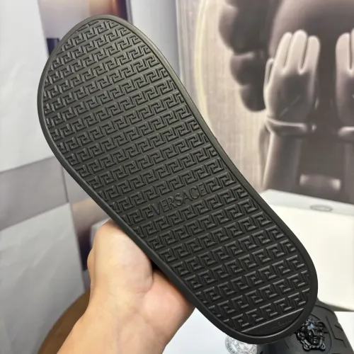Replica Versace Slippers For Men #1435294 $42.00 USD for Wholesale