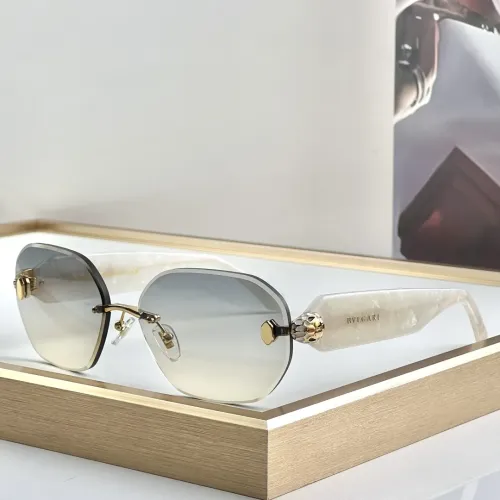Wholesale Bvlgari AAA Quality Sunglasses #1435298 $60.00 USD, Wholesale Quality Replica Bvlgari AAA Quality Sunglasses