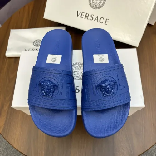 Wholesale Versace Slippers For Women #1435299 $42.00 USD, Wholesale Quality Replica Versace Slippers