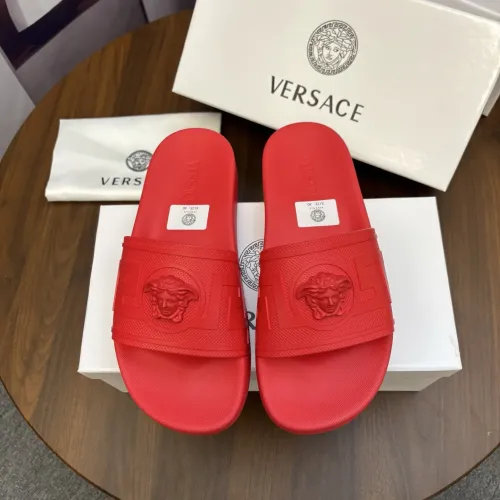 Wholesale Versace Slippers For Women #1435304 $42.00 USD, Wholesale Quality Replica Versace Slippers