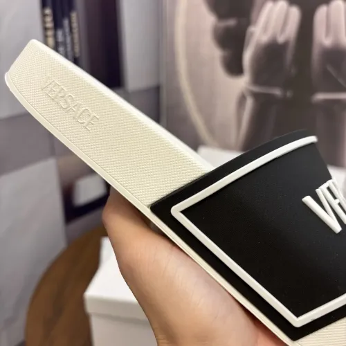 Replica Versace Slippers For Men #1435305 $42.00 USD for Wholesale