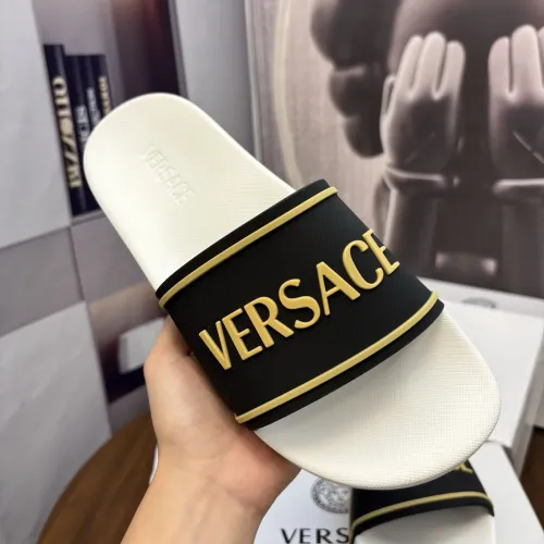 Replica Versace Slippers For Women #1435312 $42.00 USD for Wholesale