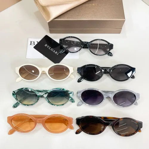Replica Bvlgari AAA Quality Sunglasses #1435314 $60.00 USD for Wholesale