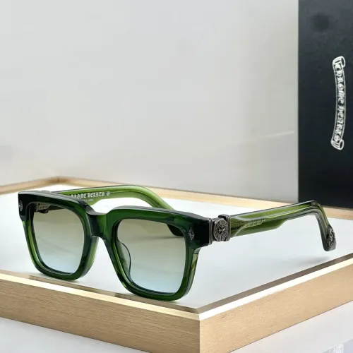 Wholesale Chrome Hearts AAA Quality Sunglasses #1435343 $82.00 USD, Wholesale Quality Replica Chrome Hearts AAA Quality Sunglasses