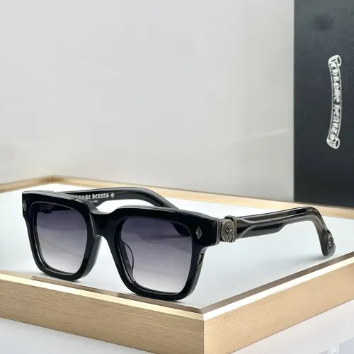 Wholesale Chrome Hearts AAA Quality Sunglasses #1435346 $82.00 USD, Wholesale Quality Replica Chrome Hearts AAA Quality Sunglasses