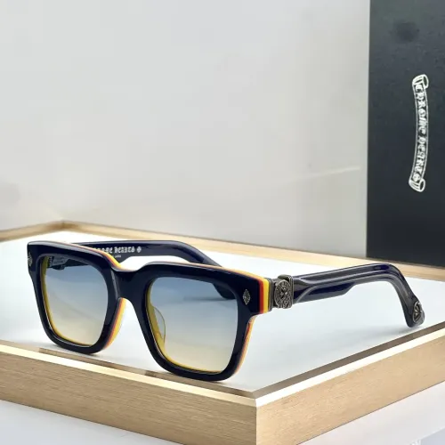 Wholesale Chrome Hearts AAA Quality Sunglasses #1435348 $82.00 USD, Wholesale Quality Replica Chrome Hearts AAA Quality Sunglasses