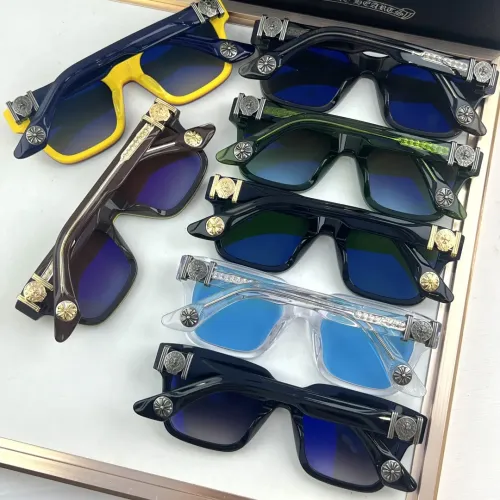 Replica Chrome Hearts AAA Quality Sunglasses #1435350 $82.00 USD for Wholesale