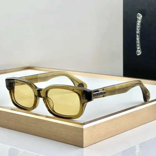 Wholesale Chrome Hearts AAA Quality Sunglasses #1435379 $82.00 USD, Wholesale Quality Replica Chrome Hearts AAA Quality Sunglasses