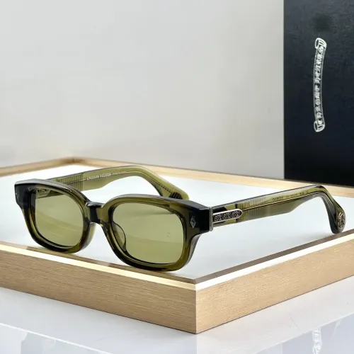 Wholesale Chrome Hearts AAA Quality Sunglasses #1435380 $82.00 USD, Wholesale Quality Replica Chrome Hearts AAA Quality Sunglasses