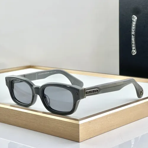 Wholesale Chrome Hearts AAA Quality Sunglasses #1435383 $82.00 USD, Wholesale Quality Replica Chrome Hearts AAA Quality Sunglasses