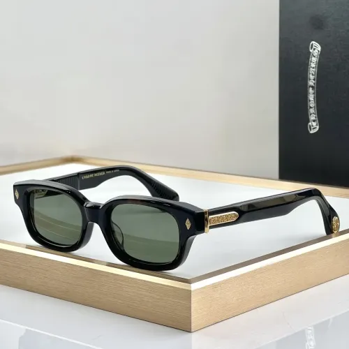 Wholesale Chrome Hearts AAA Quality Sunglasses #1435384 $82.00 USD, Wholesale Quality Replica Chrome Hearts AAA Quality Sunglasses