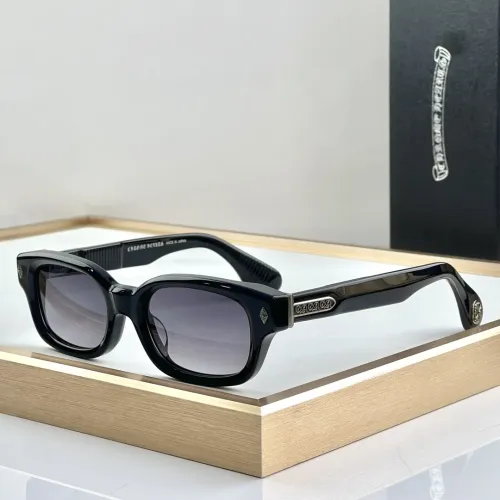 Wholesale Chrome Hearts AAA Quality Sunglasses #1435390 $82.00 USD, Wholesale Quality Replica Chrome Hearts AAA Quality Sunglasses