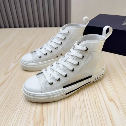 Replica Christian Dior High Top Shoes For Men #1435487 $76.00 USD for Wholesale