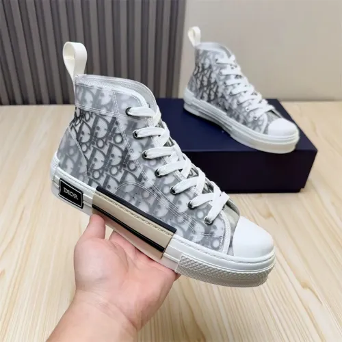 Wholesale Christian Dior High Top Shoes For Men #1435488 $76.00 USD, Wholesale Quality Replica Christian Dior High Top Shoes