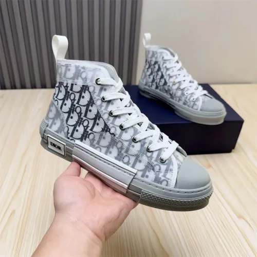 Wholesale Christian Dior High Top Shoes For Men #1435489 $76.00 USD, Wholesale Quality Replica Christian Dior High Top Shoes
