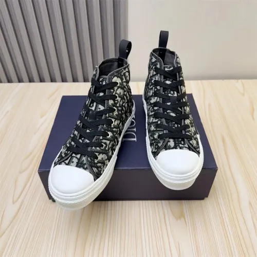 Replica Christian Dior High Top Shoes For Men #1435490 $76.00 USD for Wholesale