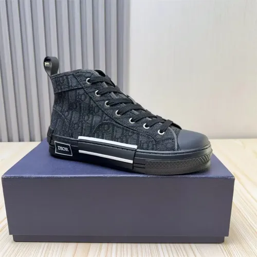 Replica Christian Dior High Top Shoes For Men #1435491 $76.00 USD for Wholesale