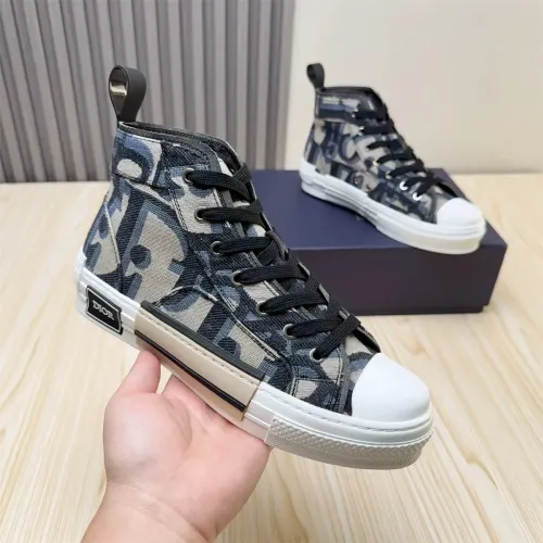 Wholesale Christian Dior High Top Shoes For Men #1435494 $76.00 USD, Wholesale Quality Replica Christian Dior High Top Shoes