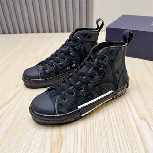Replica Christian Dior High Top Shoes For Men #1435495 $76.00 USD for Wholesale