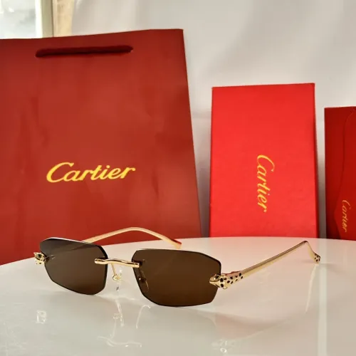 Wholesale Cartier AAA Quality Sunglassess #1435610 $52.00 USD, Wholesale Quality Replica Cartier AAA Quality Sunglassess