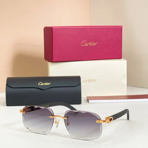 Wholesale Cartier AAA Quality Sunglassess #1435620 $60.00 USD, Wholesale Quality Replica Cartier AAA Quality Sunglassess