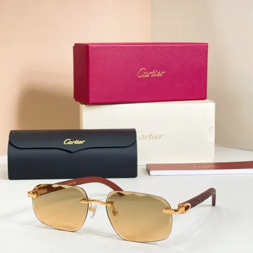 Wholesale Cartier AAA Quality Sunglassess #1435621 $60.00 USD, Wholesale Quality Replica Cartier AAA Quality Sunglassess