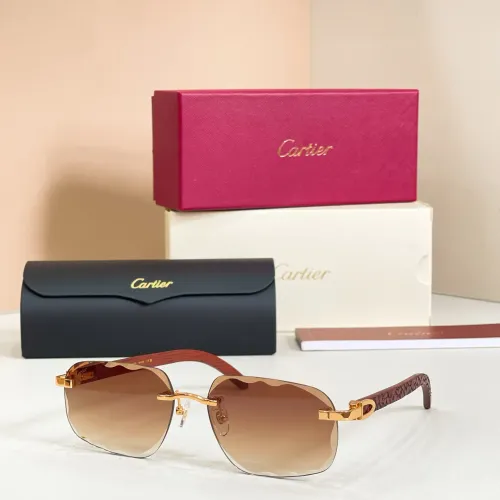 Wholesale Cartier AAA Quality Sunglassess #1435622 $60.00 USD, Wholesale Quality Replica Cartier AAA Quality Sunglassess