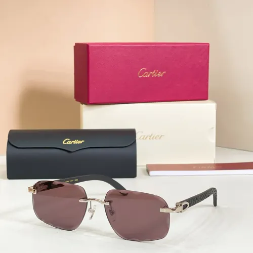 Wholesale Cartier AAA Quality Sunglassess #1435623 $60.00 USD, Wholesale Quality Replica Cartier AAA Quality Sunglassess
