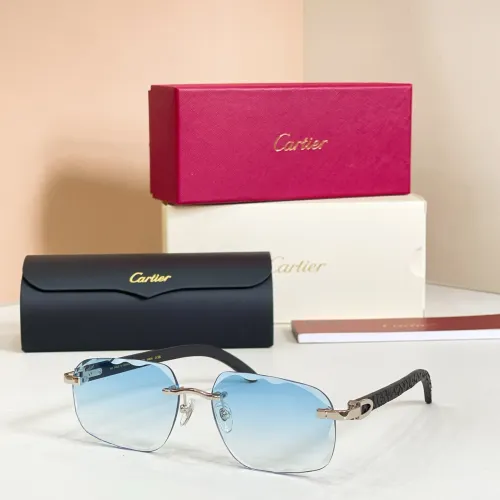 Wholesale Cartier AAA Quality Sunglassess #1435625 $60.00 USD, Wholesale Quality Replica Cartier AAA Quality Sunglassess