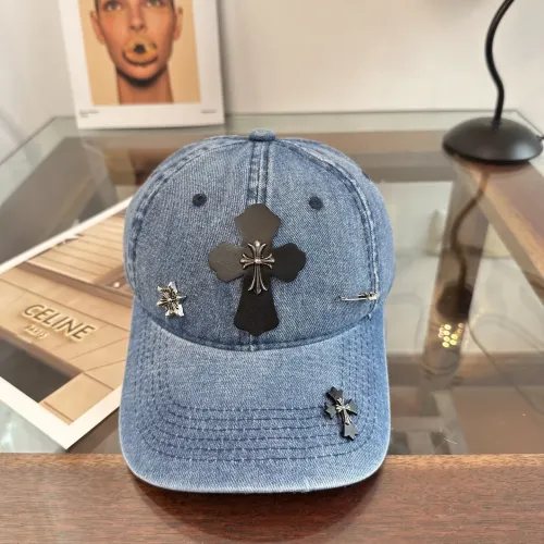 Wholesale Chrome Hearts Caps #1435700 $27.00 USD, Wholesale Quality Replica Chrome Hearts Caps