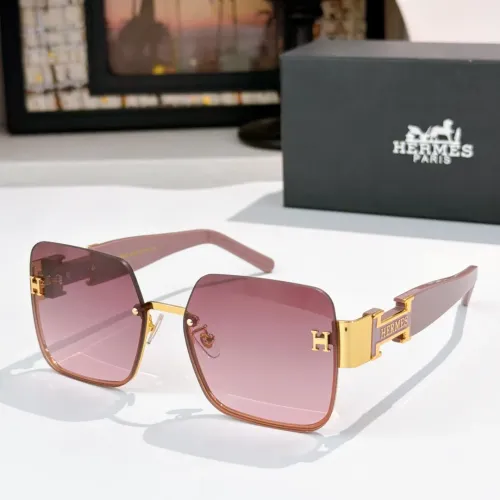 Wholesale Hermes AAA Quality Sunglasses #1435791 $60.00 USD, Wholesale Quality Replica Hermes AAA Quality Sunglasses
