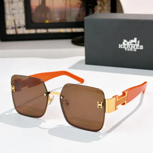 Wholesale Hermes AAA Quality Sunglasses #1435794 $60.00 USD, Wholesale Quality Replica Hermes AAA Quality Sunglasses