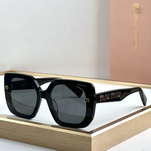 Wholesale MIU MIU AAA Quality Sunglasses #1435802 $60.00 USD, Wholesale Quality Replica MIU MIU AAA Sunglasses